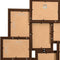 vidaXL - Fotolijst - voor - 10x(10x15 - cm) - foto - MDF - donkerbruin