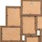 vidaXL - Fotolijst - voor - 10x(10x15 - cm) - foto - MDF - lichtbruin