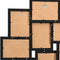 vidaXL - Fotolijst - voor - 10x(10x15 - cm) - foto - MDF - zwart