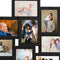 vidaXL - Fotolijst - voor - 10x(10x15 - cm) - foto - MDF - zwart