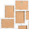 vidaXL - Fotolijst - voor - 10x(13x18 - cm) - foto - MDF - wit