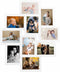 vidaXL - Fotolijst - voor - 10x(13x18 - cm) - foto - MDF - wit