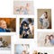 vidaXL - Fotolijst - voor - 10x(13x18 - cm) - foto - MDF - wit