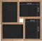 vidaXL - Fotolijst - voor - 24x(10x15 - cm) - foto - MDF - lichtbruin