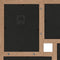 vidaXL - Fotolijst - voor - 24x(10x15 - cm) - foto - MDF - lichtbruin