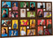 vidaXL - Fotolijst - voor - 24x(13x18 - cm) - foto - MDF - donkerbruin