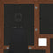 vidaXL - Fotolijst - voor - 4x(10x15 - cm) - foto - MDF - donkerbruin