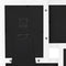 vidaXL - Fotolijst - voor - 4x(10x15 - cm) - foto - MDF - wit