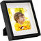 vidaXL - Fotolijsten - 3 - st - voor - 13x13 - cm - foto - 3D - 23x23 - cm - zwart