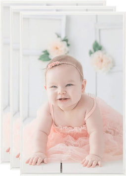 vidaXL - Fotolijsten - 3 - st - voor - tafel - 13x18cm - MDF - zilverkleurig