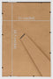 vidaXL - Fotolijsten - 5 - st - voor - tafel - 21x29,7 - cm - MDF - wit