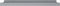 vidaXL - Fotoplanken - 2 - st - 40x9x3 - cm - MDF - grijs