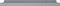 vidaXL - Fotoplanken - 2 - st - 40x9x3 - cm - MDF - grijs