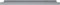 vidaXL - Fotoplanken - 2 - st - 60x9x3 - cm - MDF - grijs