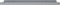vidaXL - Fotoplanken - 2 - st - 60x9x3 - cm - MDF - grijs