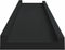 vidaXL - Fotoplanken - 2 - st - 60x9x3 - cm - MDF - zwart