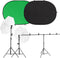 vidaXL - Fotostudioset - met - lichtset, - achtergrondscherm - en - reflector