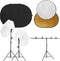 vidaXL - Fotostudioset - met - lichtset, - achtergrondscherm - en - reflector