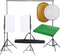 vidaXL - Fotostudioset - met - verlichtingsset, - achtergrond - en - reflector