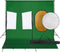 vidaXL - Fotostudioset - met - verlichtingsset, - achtergrond - en - reflector