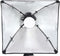 vidaXL - Fotostudioset - met - verlichtingsset, - achtergrond - en - reflector