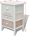 vidaXL - Franse - opslagkast - met - 3 - lades - hout