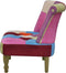 vidaXL Franse stoelen 2 st met patchwork ontwerp stof