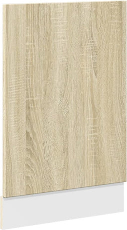 vidaXL - Frontpaneel - vaatwasser - 45x3x67 - cm - bewerkt - hout - sonoma - eiken