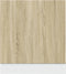 vidaXL - Frontpaneel - vaatwasser - 60x3x67 - cm - bewerkt - hout - sonoma - eiken