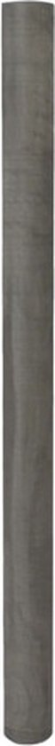 vidaXL - Gaas - 100x500 - cm - roestvrij - staal - zilverkleurig
