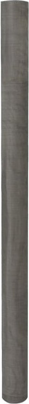 vidaXL - Gaas - 112x1000 - cm - roestvrij - staal - zilverkleurig