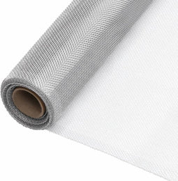 vidaXL - Gaas - 60x1000 - cm - aluminium - zilverkleurig