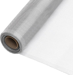 vidaXL - Gaas - 80x2000 - cm - aluminium - zilverkleurig