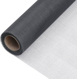 vidaXL - Gaas - 80x2000 - cm - glasvezel - grijs