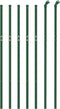 vidaXL - Gaashek - 0,8x10 - m - groen