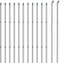 vidaXL - Gaashek - 0,8x25 - m - zilverkleurig