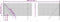 vidaXL - Gaashek - 1,1x10 - m - groen