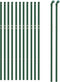 vidaXL - Gaashek - 1,1x25 - m - groen