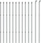 vidaXL - Gaashek - 1,1x25 - m - zilverkleurig