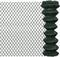 vidaXL - Gaashek - 1,25x15 - m - staal - groen