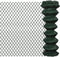 vidaXL - Gaashek - 1,25x15 - m - staal - groen