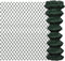 vidaXL - Gaashek - 1,25x15 - m - staal - groen