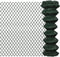 vidaXL - Gaashek - 1,25x15 - m - staal - groen