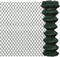 vidaXL - Gaashek - 1,25x15 - m - staal - groen