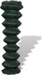 vidaXL - Gaashek - 1,5x15 - m - staal - groen