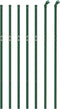 vidaXL - Gaashek - 1x10 - m - groen