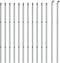 vidaXL - Gaashek - 1x25 - m - zilverkleurig