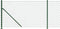 vidaXL - Gaashek - met - flens - 0,8x10 - m - groen