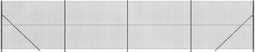 vidaXL - Gaashek - met - flens - 1,4x10 - m - antracietkleurig
