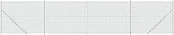 vidaXL - Gaashek - met - flens - 1,4x10 - m - zilverkleurig